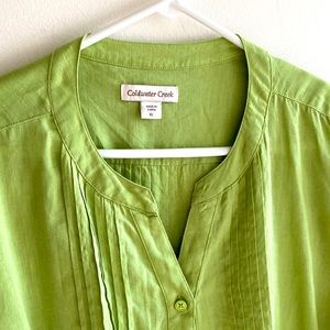 Green Tunic 100% Linen